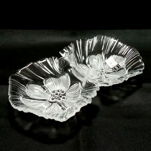 Mikasa 13" Hibiscus Frost Divided Server